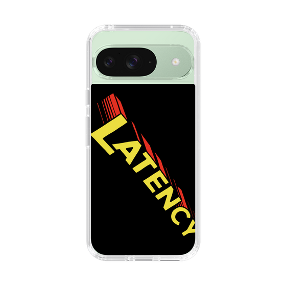スリムプロテクションケース［ LATENCY - Rock logo - Black ］