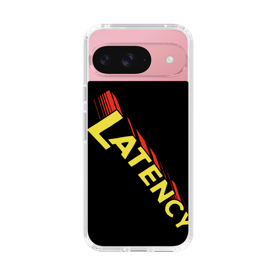 スリムプロテクションケース［ LATENCY - Rock logo - Black ］