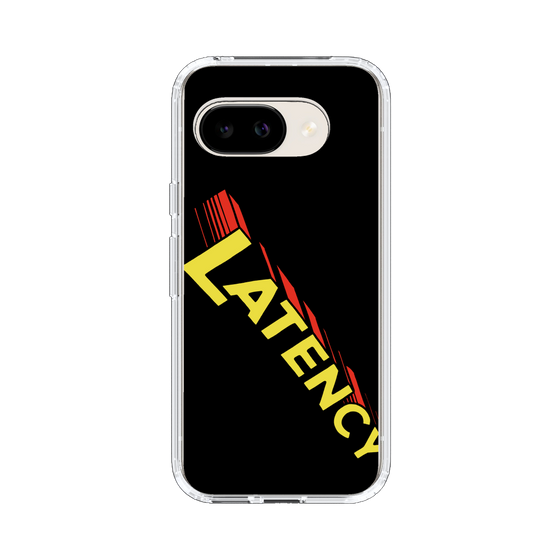 スリムプロテクションケース［ LATENCY - Rock logo - Black ］