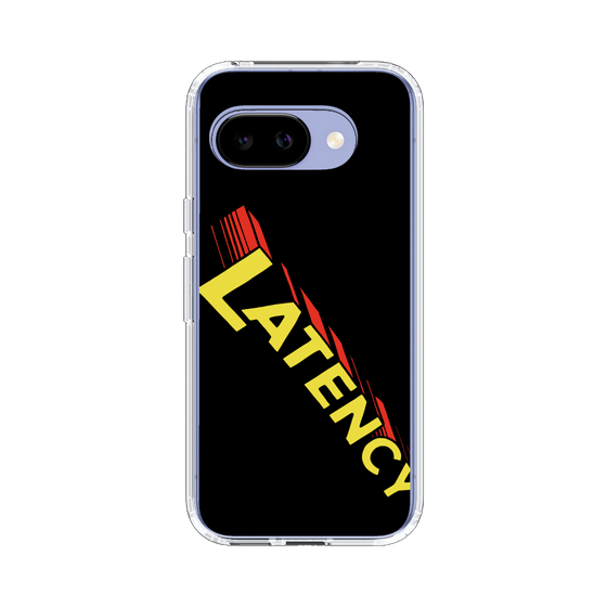スリムプロテクションケース［ LATENCY - Rock logo - Black ］