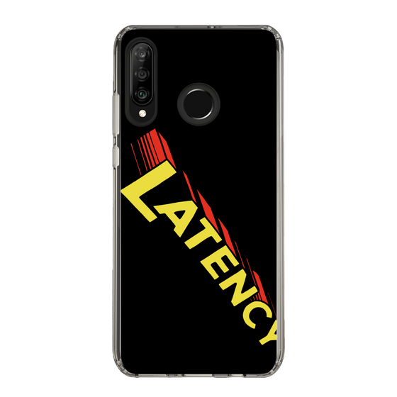 スリムプロテクションケース［ LATENCY - Rock logo - Black ］