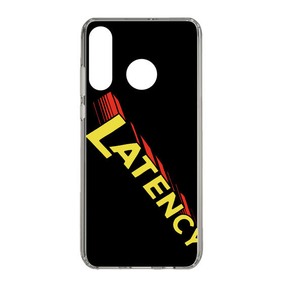 スリムプロテクションケース［ LATENCY - Rock logo - Black ］