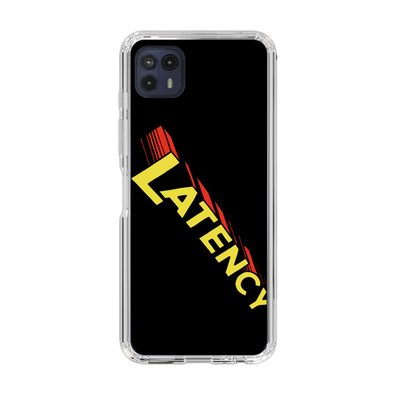 スリムプロテクションケース［ LATENCY - Rock logo - Black ］