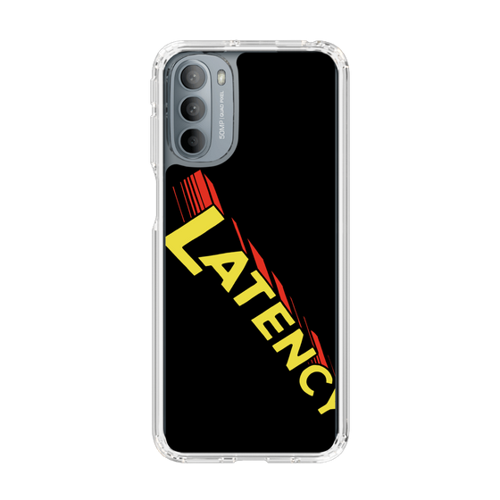 スリムプロテクションケース［ LATENCY - Rock logo - Black ］