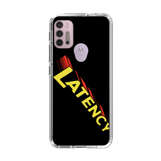 スリムプロテクションケース［ LATENCY - Rock logo - Black ］