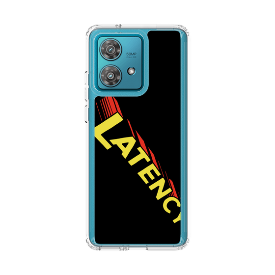 スリムプロテクションケース［ LATENCY - Rock logo - Black ］