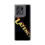 スリムプロテクションケース［ LATENCY - Rock logo - Black ］