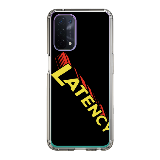 スリムプロテクションケース［ LATENCY - Rock logo - Black ］