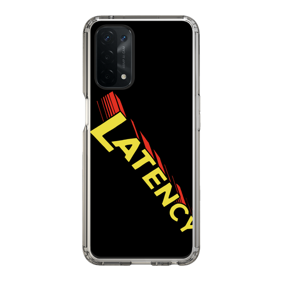 スリムプロテクションケース［ LATENCY - Rock logo - Black ］