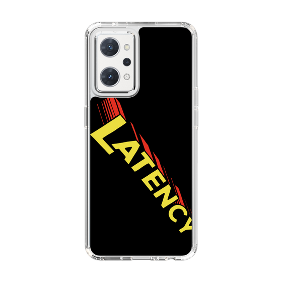 スリムプロテクションケース［ LATENCY - Rock logo - Black ］