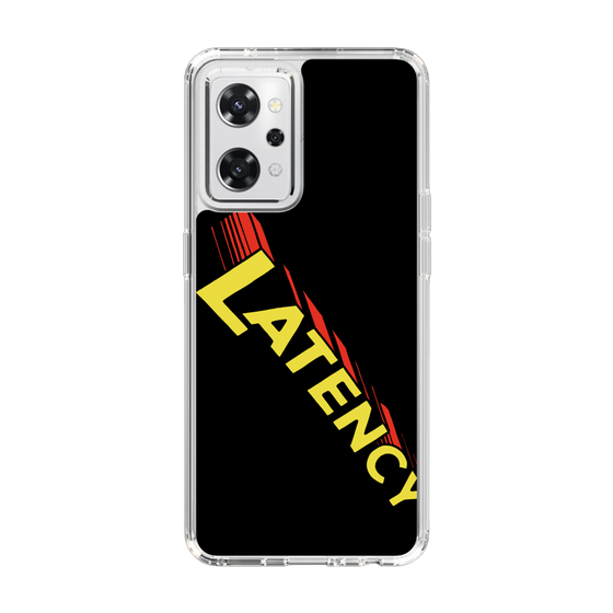 スリムプロテクションケース［ LATENCY - Rock logo - Black ］