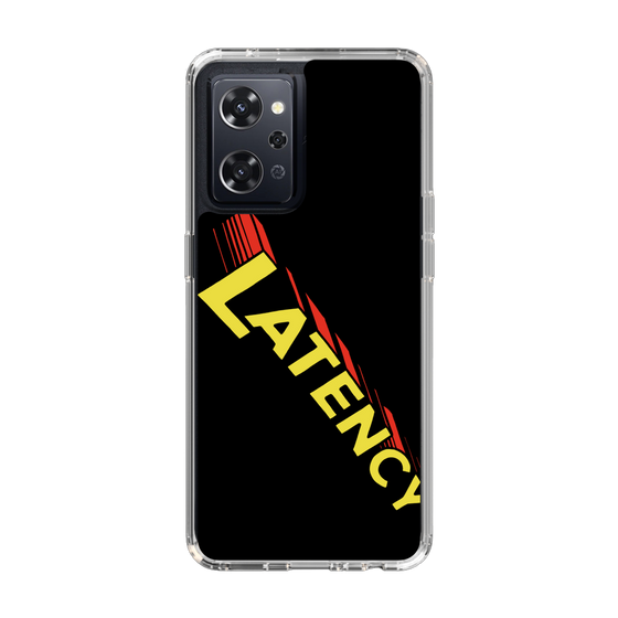 スリムプロテクションケース［ LATENCY - Rock logo - Black ］