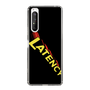 スリムプロテクションケース［ LATENCY - Rock logo - Black ］