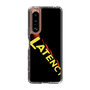 スリムプロテクションケース［ LATENCY - Rock logo - Black ］
