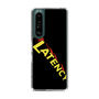 スリムプロテクションケース［ LATENCY - Rock logo - Black ］