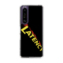 スリムプロテクションケース［ LATENCY - Rock logo - Black ］