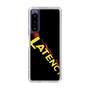スリムプロテクションケース［ LATENCY - Rock logo - Black ］