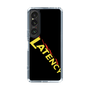 スリムプロテクションケース［ LATENCY - Rock logo - Black ］