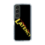 スリムプロテクションケース［ LATENCY - Rock logo - Black ］