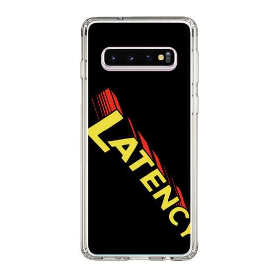 スリムプロテクションケース［ LATENCY - Rock logo - Black ］