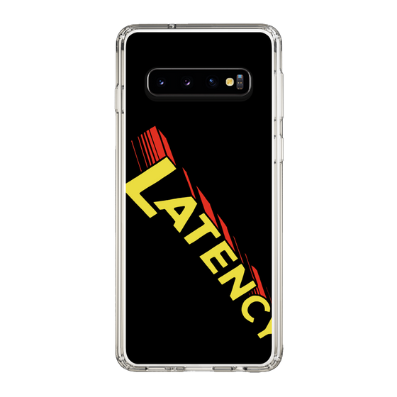 スリムプロテクションケース［ LATENCY - Rock logo - Black ］