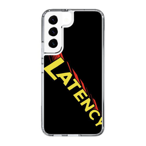 スリムプロテクションケース［ LATENCY - Rock logo - Black ］