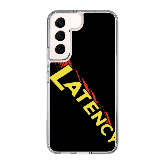 スリムプロテクションケース［ LATENCY - Rock logo - Black ］