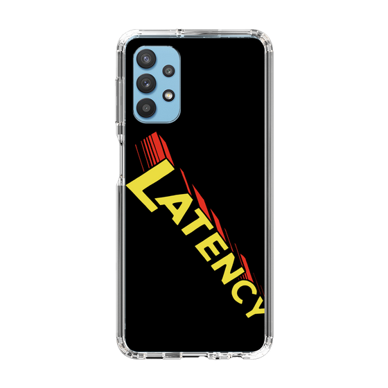 スリムプロテクションケース［ LATENCY - Rock logo - Black ］