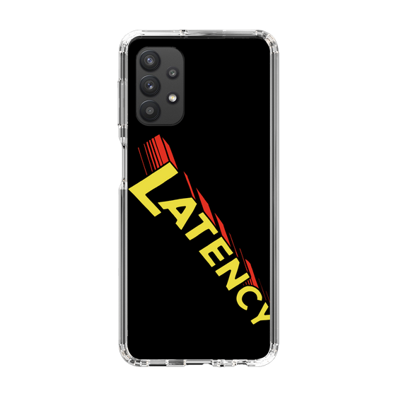 スリムプロテクションケース［ LATENCY - Rock logo - Black ］