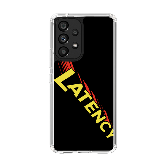 スリムプロテクションケース［ LATENCY - Rock logo - Black ］