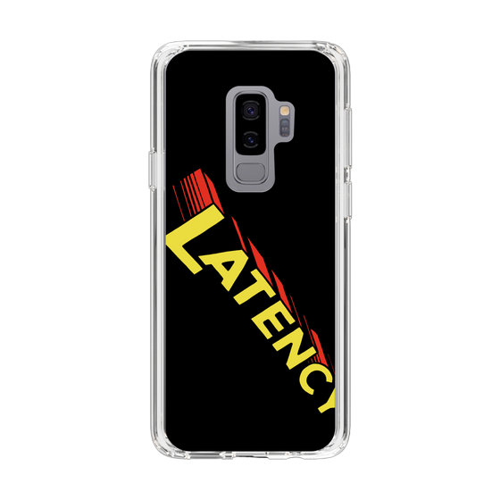 スリムプロテクションケース［ LATENCY - Rock logo - Black ］