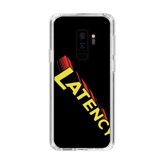 スリムプロテクションケース［ LATENCY - Rock logo - Black ］