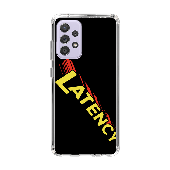 スリムプロテクションケース［ LATENCY - Rock logo - Black ］