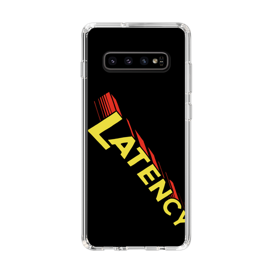 スリムプロテクションケース［ LATENCY - Rock logo - Black ］