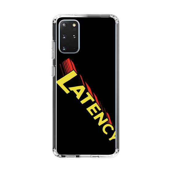 スリムプロテクションケース［ LATENCY - Rock logo - Black ］