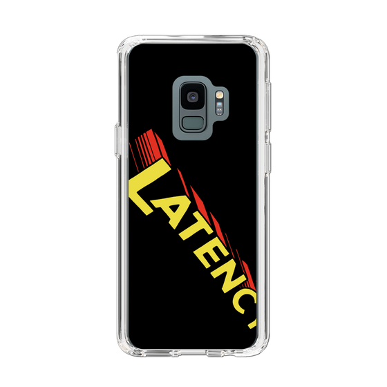 スリムプロテクションケース［ LATENCY - Rock logo - Black ］