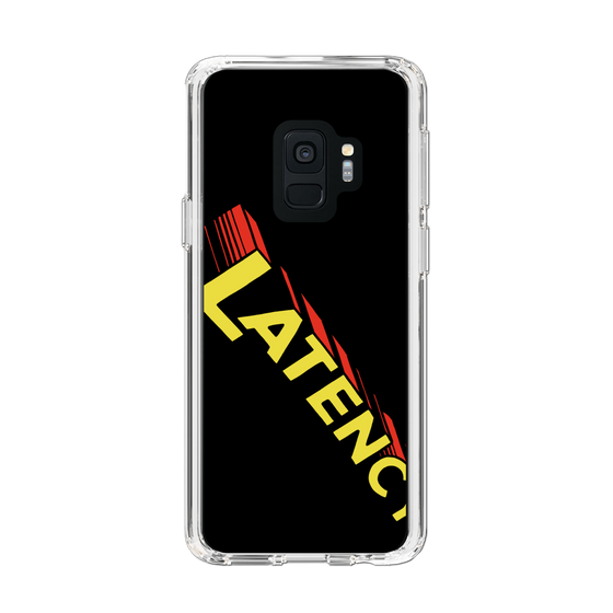 スリムプロテクションケース［ LATENCY - Rock logo - Black ］