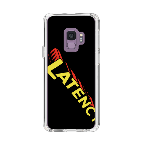 スリムプロテクションケース［ LATENCY - Rock logo - Black ］