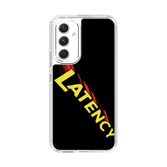 スリムプロテクションケース［ LATENCY - Rock logo - Black ］