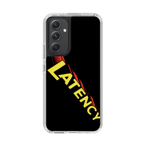 スリムプロテクションケース［ LATENCY - Rock logo - Black ］