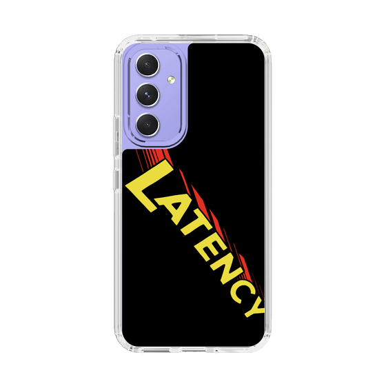 スリムプロテクションケース［ LATENCY - Rock logo - Black ］