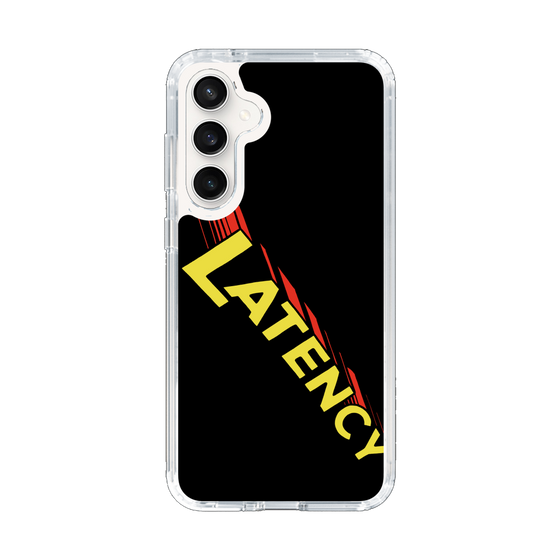 スリムプロテクションケース［ LATENCY - Rock logo - Black ］