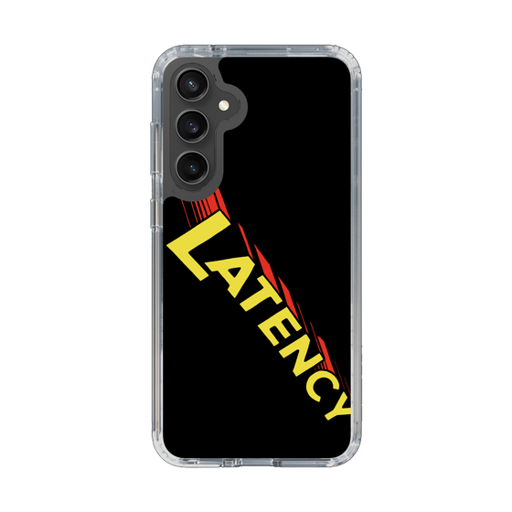 スリムプロテクションケース［ LATENCY - Rock logo - Black ］