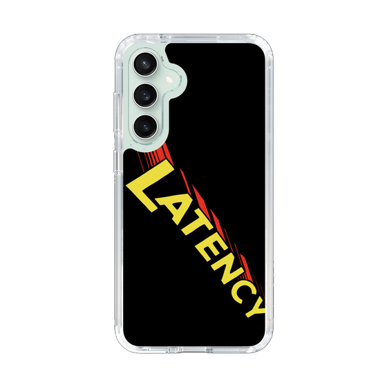 スリムプロテクションケース［ LATENCY - Rock logo - Black ］
