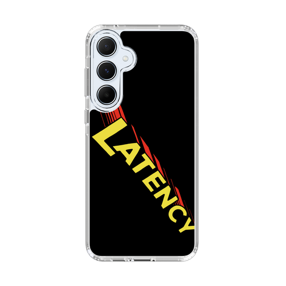 スリムプロテクションケース［ LATENCY - Rock logo - Black ］
