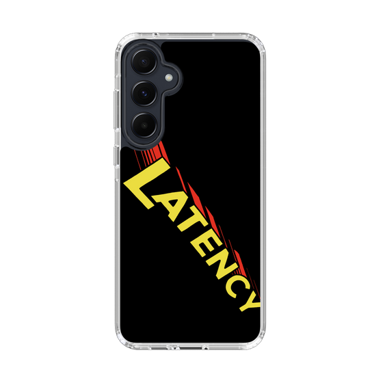スリムプロテクションケース［ LATENCY - Rock logo - Black ］