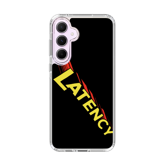 スリムプロテクションケース［ LATENCY - Rock logo - Black ］