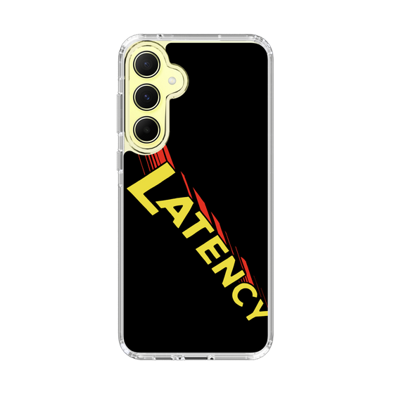 スリムプロテクションケース［ LATENCY - Rock logo - Black ］