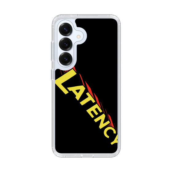 スリムプロテクションケース［ LATENCY - Rock logo - Black ］