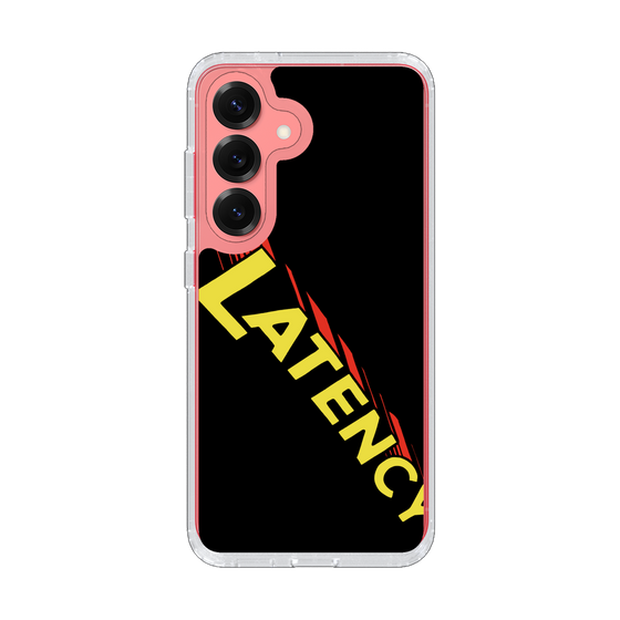 スリムプロテクションケース［ LATENCY - Rock logo - Black ］